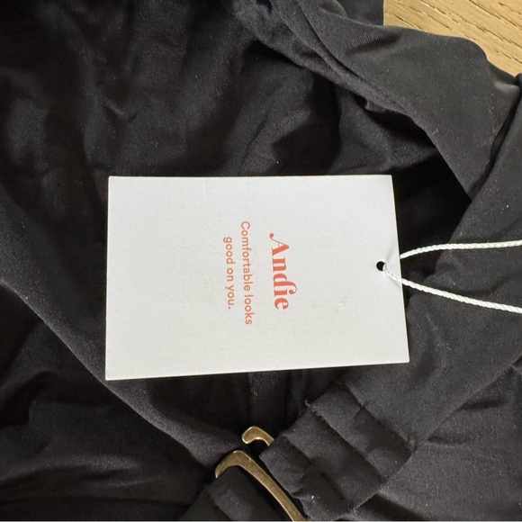 Andie The Bermuda One Piece Black Small $128 - Picture 4 of 4